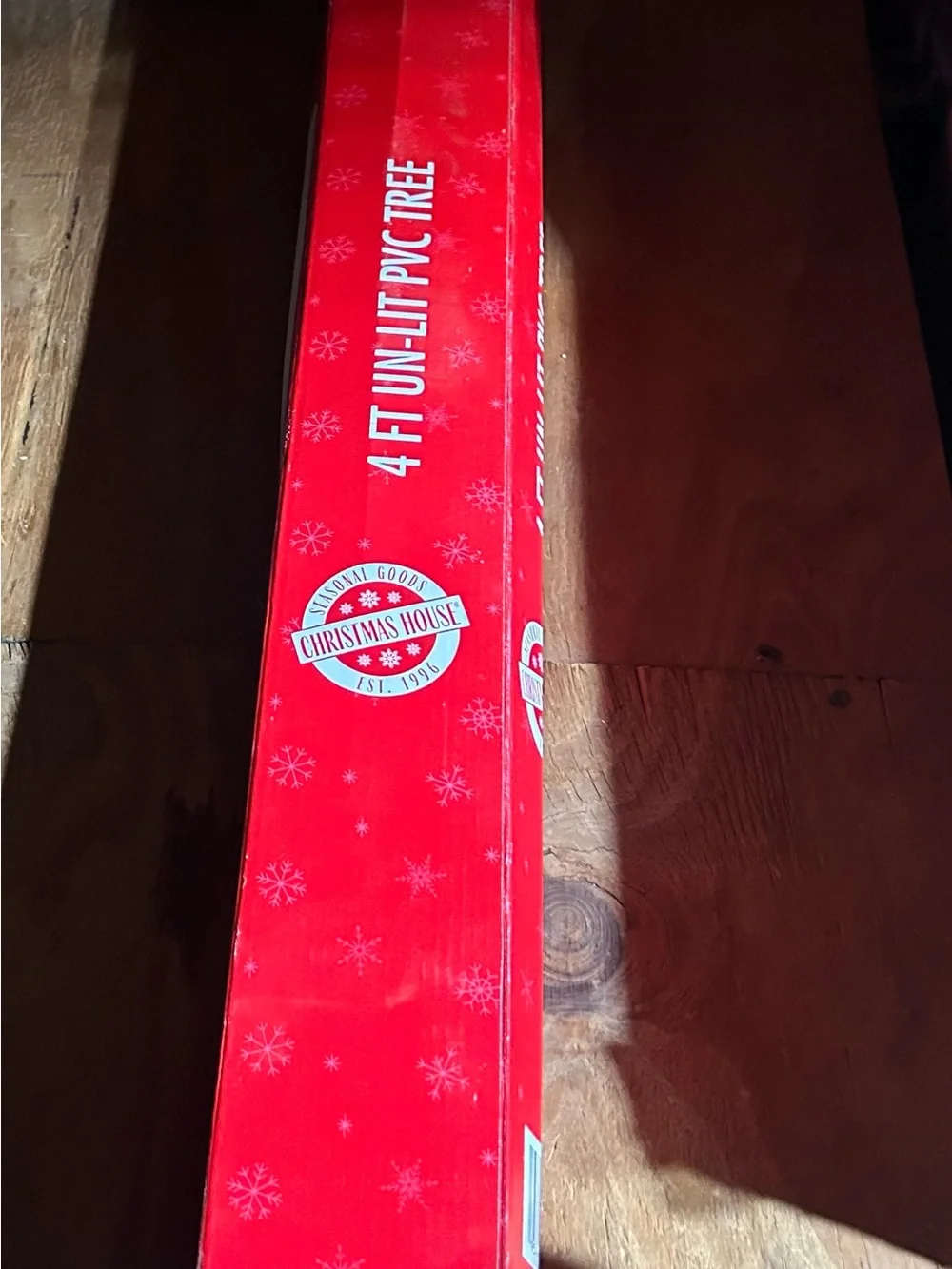 Christmas tree 4 Ft Unlit PVC  - white